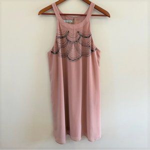 Maurices NWT Beaded Sleeveless Swing Dress Size L